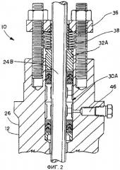 Регулирующий клапан с динамически нагруженной нажимной буксой с каналом утечки и с независимым вторичным уплотнением (патент 2555420)