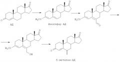 Способ получения 6-метиленандрост-4-ен-3,17-диона из андрост-4-ен-3,17-диона, способ получения 6-метиленандроста-1,4-диен-3,17-диона (эксеместана) с использованием полученного 6-метиленандрост-4-ен-3,17-диона (патент 2425052)