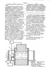 Устройство для измерения температуры расплава преимущественно в тигле (патент 932284)