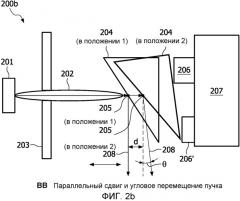 Система для рентгеновского обследования со встроенным приводным средством для выполнения поступательного и/или поворотного перемещений фокусного пятна, по меньшей мере, одного анода, испускающего рентгеновское излучение, относительно неподвижного опорного положения и со средством для компенсации происходящих в результате параллельного и/или углового сдвигов испускаемых пучков рентгеновского излучения (патент 2508052)