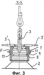 Легкое подъемное приспособление для подводного оборудования (патент 2409499)