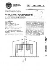 Стационарное устройство для перекрытия проемов ворот (патент 1057669)
