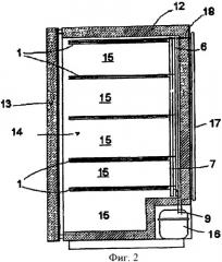 Холодильный аппарат с испарителем (патент 2389951)