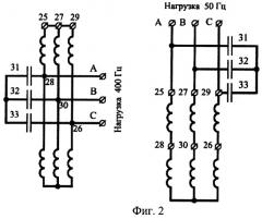 Статорная обмотка двухчастотного асинхронного генератора (патент 2248082)