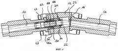 Соединитель для ленты шлангов (патент 2412392)