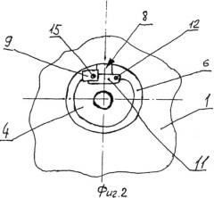 Промывочный узел бурового долота (варианты) (патент 2539080)