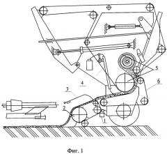 Рулонный пресс-подборщик лубяных культур (патент 2284098)