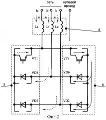 Способ релейного формирования сетевых токов в трехфазном мостовом сетевом инверторе (патент 2321147)