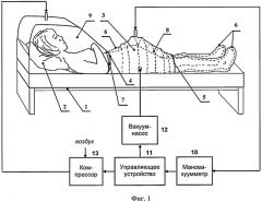 Универсальный аппарат для абдоминальной декомпрессии и нормоксической баротерапии (патент 2413491)