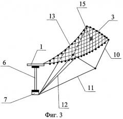 Развертываемый крупногабаритный рефлектор космического аппарата (патент 2382452)