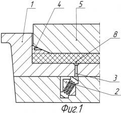 Пресс-форма для изготовления армированных резинотехнических изделий (патент 2467876)