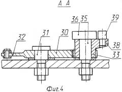 Линия для изготовления деталей из металлической ленты путем гибки (патент 2290274)