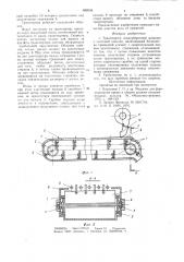 Транспортер ягодоуборочной машины (патент 808038)
