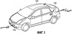 Гибридное транспортное средство, способ уведомления пользователя для гибридного транспортного средства (патент 2434767)
