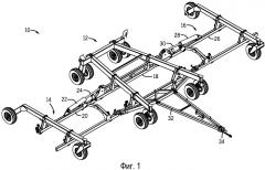 Блокирующий крылья узел для сельскохозяйственного орудия (патент 2562950)