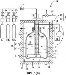 Устройство для изготовления пластикового контейнера с газовым барьером, способ изготовления данного контейнера и контейнер (патент 2368555)