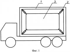 Кузов транспортного средства для перевозки невибростойких грузов (патент 2491185)