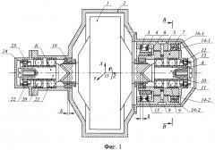 Устройство арретирования ротора электродвигателя-маховика в магнитном подвесе (патент 2645023)