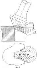 Установка для снятия эвольвентных фасок (патент 2478026)