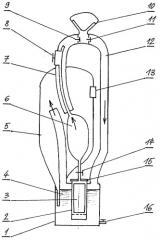 Изолирующий дыхательный аппарат (патент 2254263)