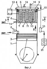 Двухтактный двигатель внутреннего сгорания (патент 2261344)