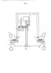 Устройство для автоматического регулирования схождения управляемых колес транспортного средства (патент 905692)