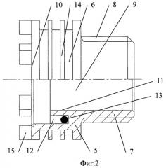 Элемент трубопроводной арматуры, имеющий возможность соединения с полипропиленовой и металлической трубами (патент 2476754)
