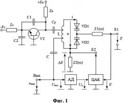 Управляемый напряжением автогенератор с малой неизохронностью (патент 2580078)