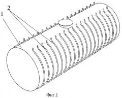Двустенный металлический резервуар (патент 2509703)