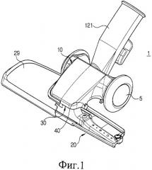 Узел щетки для пылесоса и пылесос с таким узлом (патент 2323678)