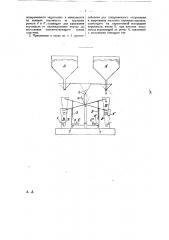 Автоматические весы для сыпучих тел (патент 24652)