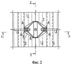 Клеедощатая панель для сейсмостойкого строительства (патент 2535866)