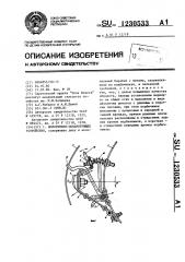 Молотильно-сепарирующее устройство (патент 1230533)