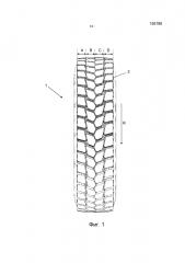 Шина для колес большегрузных транспортных средств (патент 2595728)