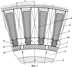 Система вентиляции ротора электрической машины (патент 2449451)