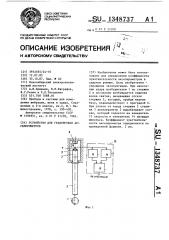 Устройство для градуировки акселерометров (патент 1348737)