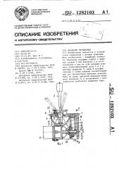 Механизм управления (патент 1282103)