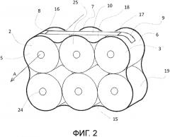 Упаковка, содержащая рулоны абсорбирующего материала (патент 2666665)