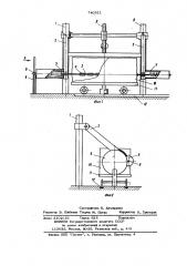 Станок для обработки блоков камня (патент 740511)