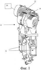Электронная система управления двигателем для поршневого насоса (патент 2431764)