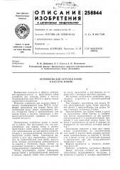Устройство для загрузки банок в кассеты машин (патент 258844)