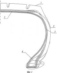 Покрышка пневматической шины (патент 2525344)