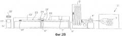 Устройство, агрегат и способ для изготовления брекерного слоя шины (патент 2331519)