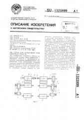 Стенд для испытания транспортных средств (патент 1323899)