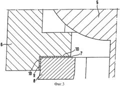 Способ изготовления сотового элемента с фланцевой деталью для крепления датчика и соответствующий сотовый элемент (патент 2307943)