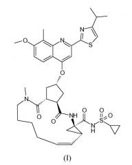 Полиморфные формы макроциклического ингибитора hcv (патент 2533830)