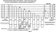 Способ откачки природного газа из отключенного участка газопровода в многониточной системе магистральных газопроводов с применением газоперекачивающих агрегатов компрессорной станции (варианты) (патент 2447355)