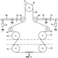 Способ и устройство управления подачей прорабатываемой иглами волокнистой пластины (патент 2281351)