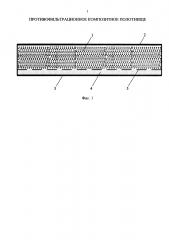 Противофильтрационное композитное полотнище (патент 2614580)