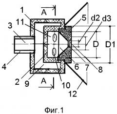 Центробежная широкофакельная форсунка (патент 2629341)